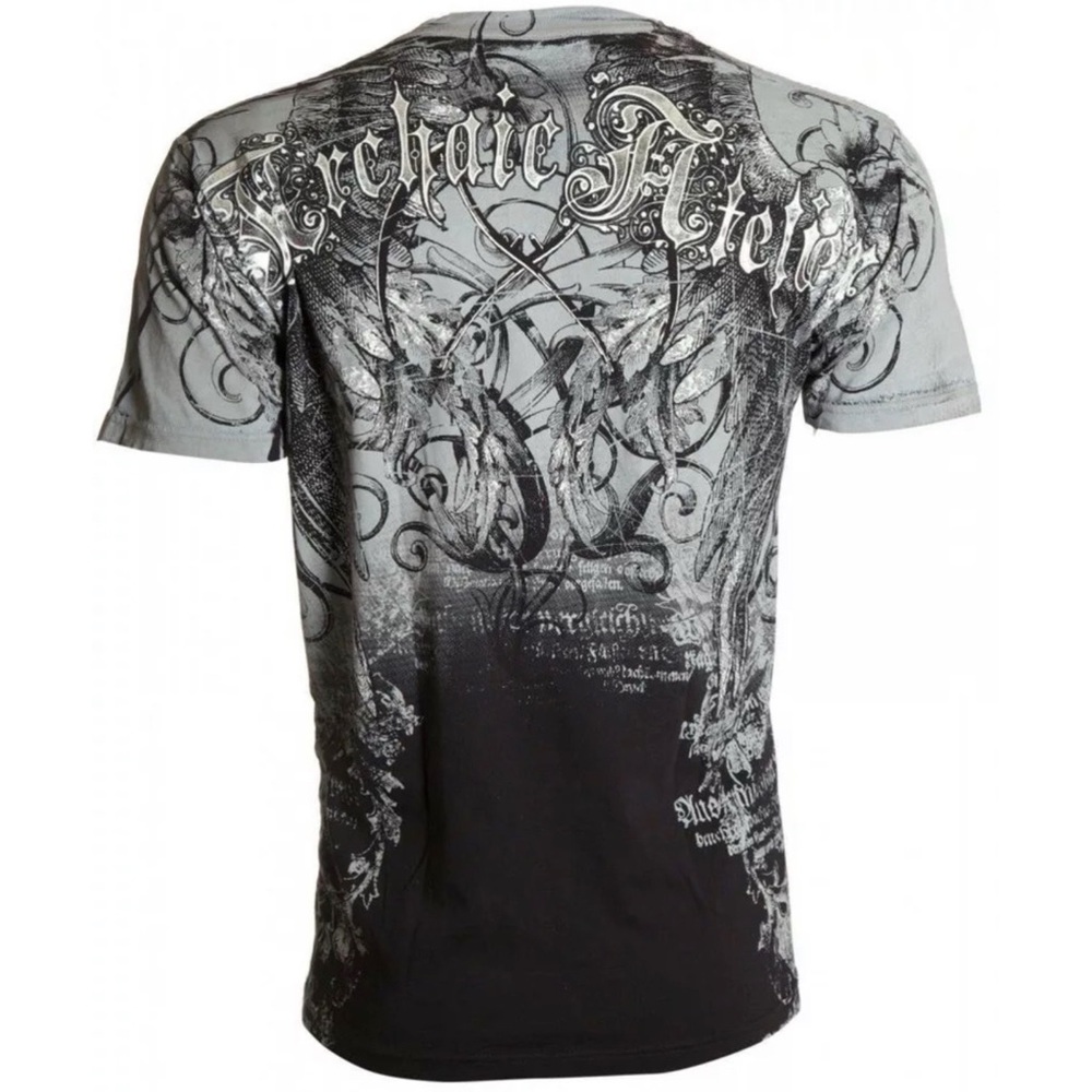 ARCHAIC by AFFLICTION Mens T-Shirt FURANCE - Picture 2 of 7